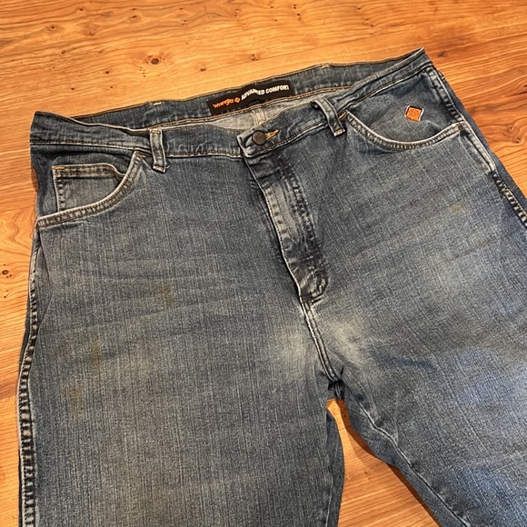Wrangler Men’s FR Advanced Comfort Ref Fit Jeans size 38 x 36 - Picture 3 of 7